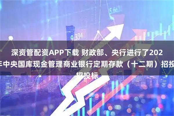 深资管配资APP下载 财政部、央行进行了2025年中央国库现金管理商业银行定期存款（十二期）招投标