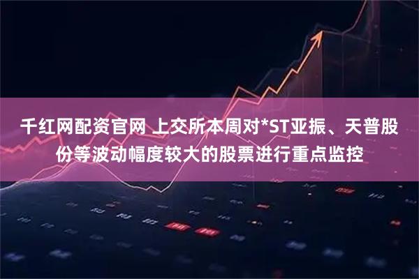 千红网配资官网 上交所本周对*ST亚振、天普股份等波动幅度较大的股票进行重点监控